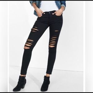 Express Jeans Midrise Legging